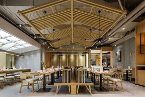 串串店装饰实景图,串串店装饰案例图