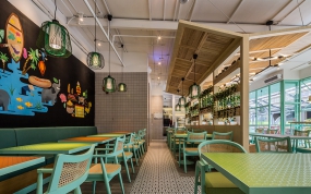 越南粉饭店设计图片, 越南粉饭店设计实景图