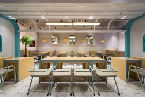 土豆粉店设计案例图,土豆粉店设计布局图