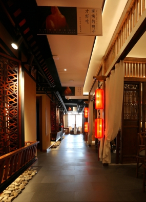 饭店设计布局图,饭店装饰效果图