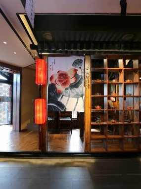 饭店装修设计案例图,饭店装修设计布局图