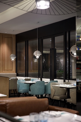 茶餐厅设计实景图,茶餐厅设计案例图