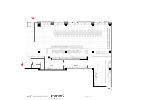 茶餐厅装饰布局图,茶餐厅装饰平面图