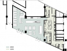 奶茶店装修设计平面图,奶茶店装修设计效果图