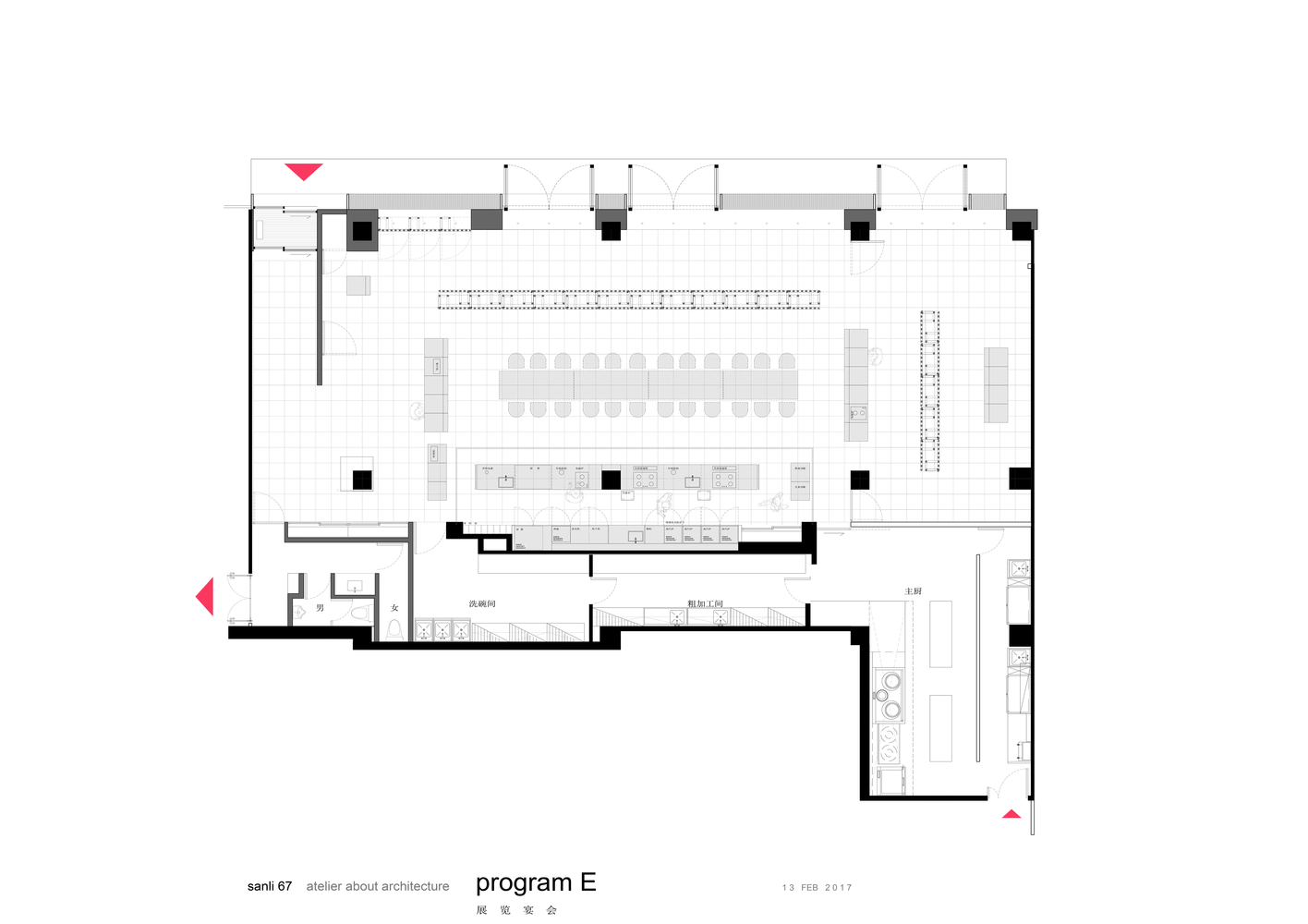 茶餐厅设计布局图,茶餐厅设计平面图