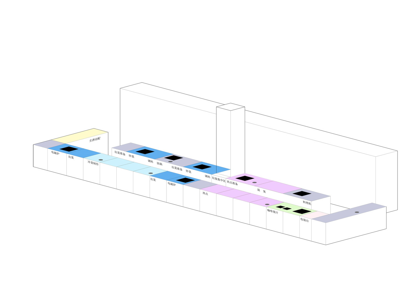 茶餐厅设计平面图,茶餐厅装饰平面图