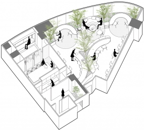  办公室空间设计平面图,办公室平面图设计