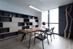 办公室洽谈区设计效果图