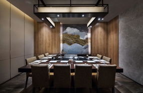 火锅店店面装饰案例图,火锅店店面装饰布局图