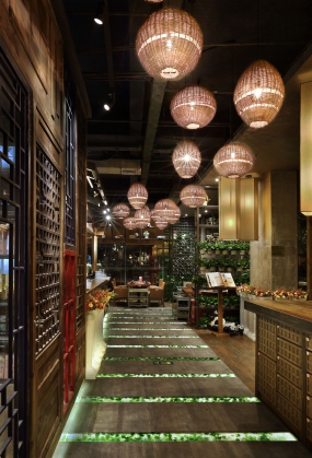 火锅店设计实景图,火锅店设计图片