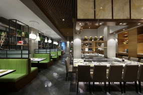 铁板烧空间设计效果图