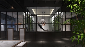 火锅店装饰图片,火锅店装饰案例图