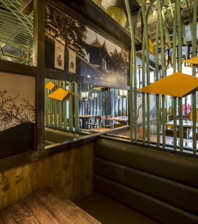 火锅店店面装饰实景图,火锅店店面装饰图片