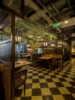 火锅店店面装修设计实景图,火锅店店面装修设计图片