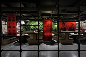  火锅店店面空间设计图片,火锅店店面装饰设计效果图