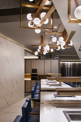 火锅店店面设计布局图,火锅店店面设计实景图