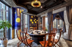 烤肉店设计图片,烤肉店装修设计效果图