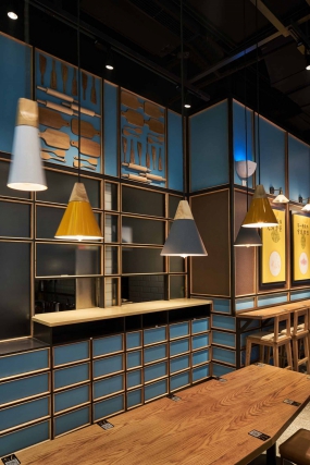 快餐店装修设计实景图,快餐店装修设计图片