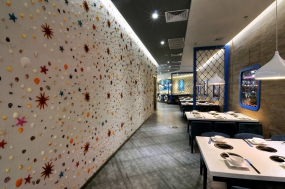 火锅店店面装修设计实景图,火锅店店面装饰效果图