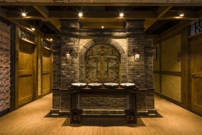 火锅店装修设计实景图,火锅店装修设计图片