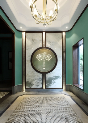 火锅店装修设计效果图,火锅店装修设计布局图