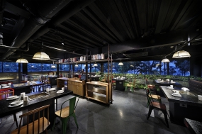 火锅店店面设计实景图,火锅店店面设计图片