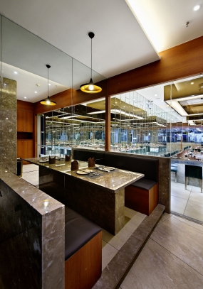 铁板烧店装饰设计图片