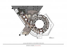 饭店装饰平面图,饭店装修设计平面图