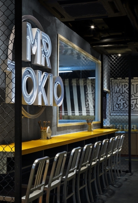 快餐店装饰效果图,快餐店设计布局图