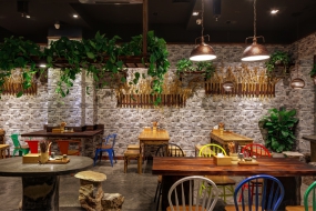 面馆空间设计效果图,面馆空间设计案例