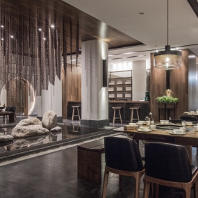  火锅店设计实景图,火锅店设计图片