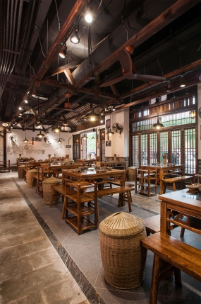 火锅店店面装饰实景图,火锅店店面装饰图片