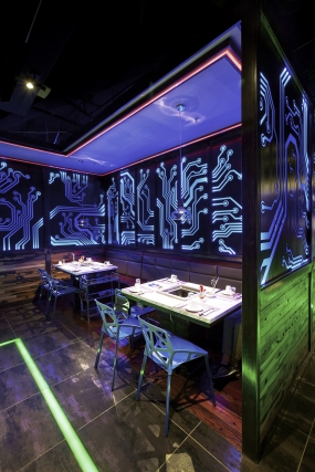 重庆火锅店装饰实景图,重庆火锅店装饰图片