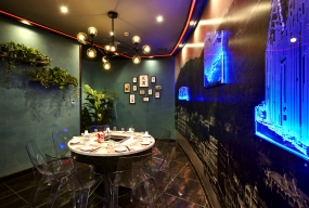 重庆火锅店装修设计图片,重庆火锅店装饰效果图