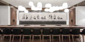 火锅店空间设计布局图,火锅店空间设计实景图