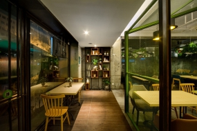 快餐店设计布局图,快餐店设计实景图