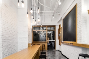 凉皮店装修设计效果图,凉皮店装修设计布局图