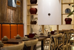 简约快餐店装饰效果图,简约快餐店装饰案例