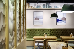 日式快餐店装饰案例,日式快餐店装饰图片