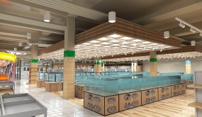 超市装饰图,超市装饰