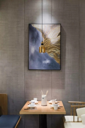 串串店设计布局图,串串店装饰效果图