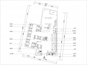 面馆装修设计平面图,面馆设计平面图