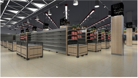  超市空间设计布局图,超市空间设计布局图