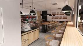 水果店空间布局效果图,空间布局效果图