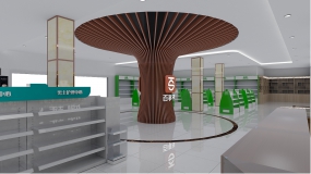 食品超市空间设计案例图,食品超市空间设计案例