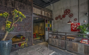 快餐店装修设计案例,快餐店装修设计图片