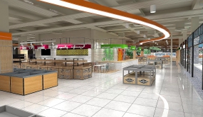 超市设计案例图,超市设计案例