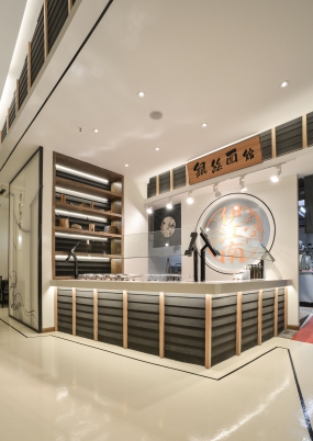 面馆装饰设计实景图,面馆装饰设计实景