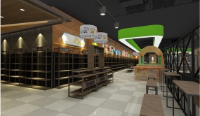 上海鲜诚超市有限责任公司,超市装修设计图