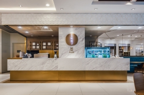 快餐店空间设计布局图,快餐店空间设计布局